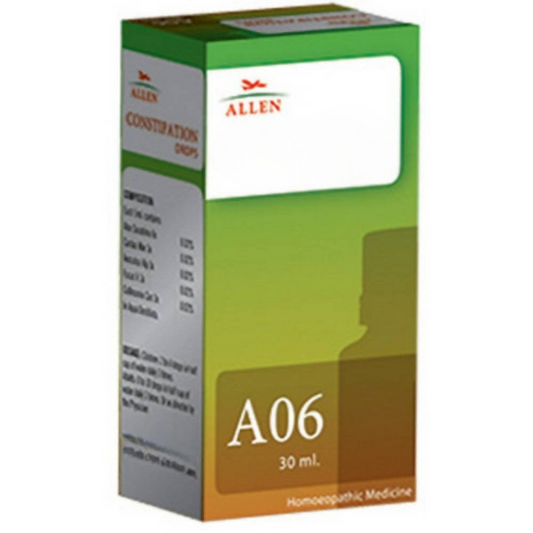 Allen Homeopathy A06 Constipation Drops