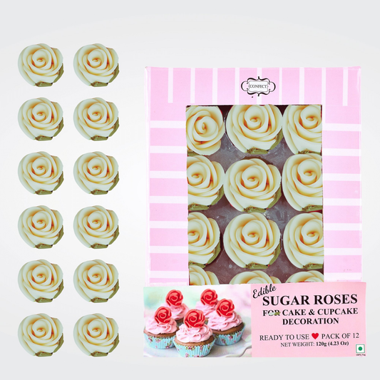 Confect Ivory | Edible Sugar Flowers