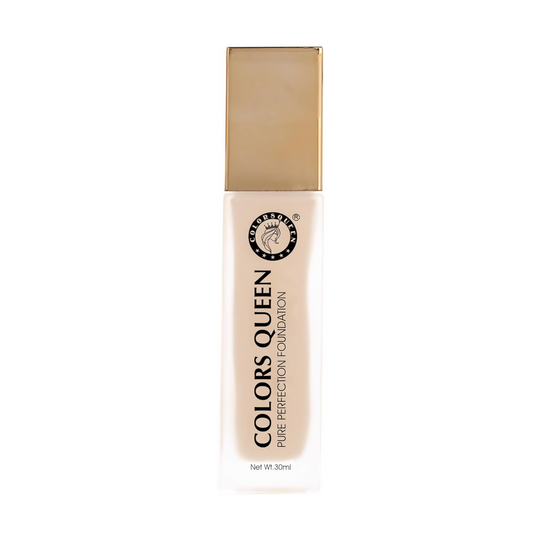 Colors Queen Pure Perfection Foundation – 01 White Ivory Grab2Buy Colors Queen Grab2Buy