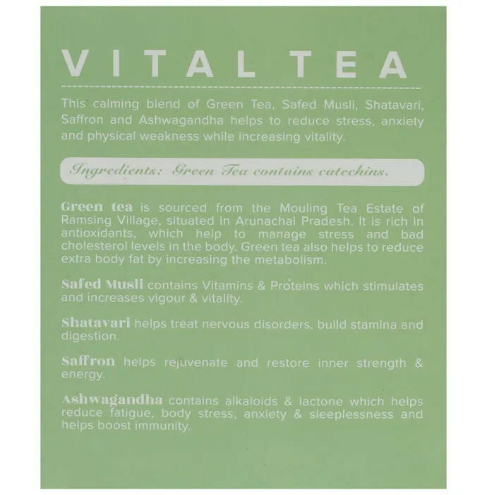 Baidyanath Jhansi Ayurvedant Vital-Tea Bags - Grab2buy
