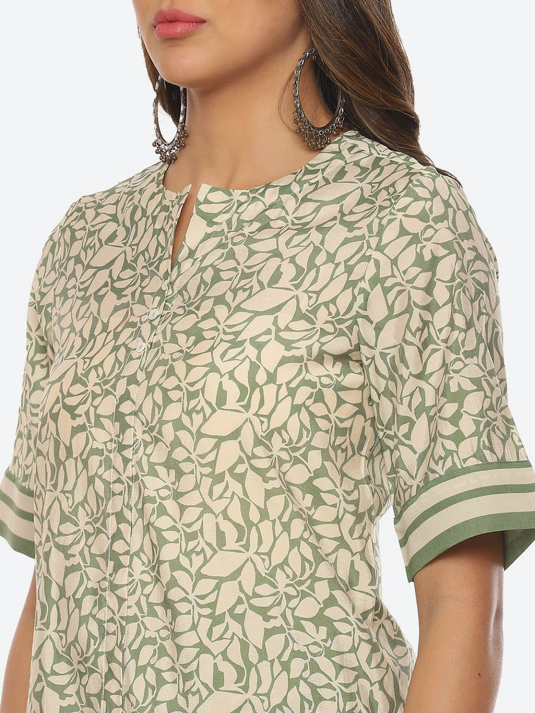Biba Women Floral Printed Kurta with Trousers - Grab2buy
