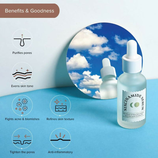 Dromen & Co Niacinamide Serum - Fights acne & blemishes Tighten Pores Grab2Buy Dromen & Co Grab2Buy