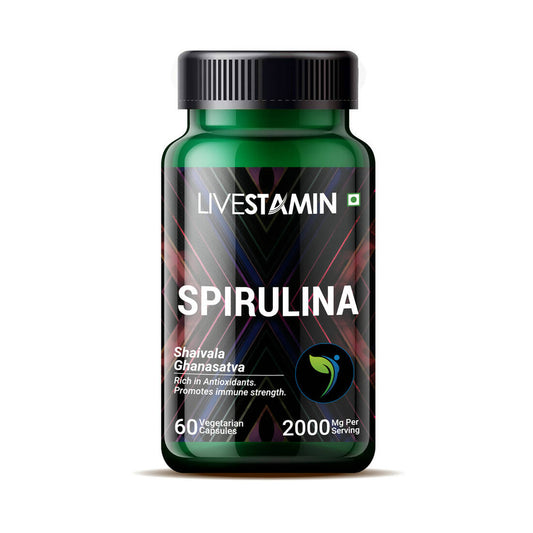 Livestamin Spirulina Capsules - Grab2buy