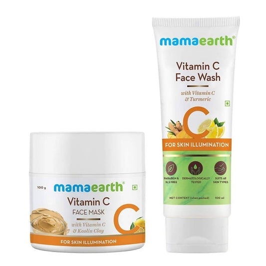 Mamaearth Vitamin C Clear Skin Combo Grab2Buy Mamaearth Grab2Buy