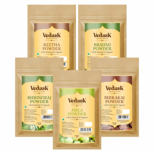 Vedask Organic Hair Mask Powder Combo Pack Grab2Buy Vedask Grab2Buy