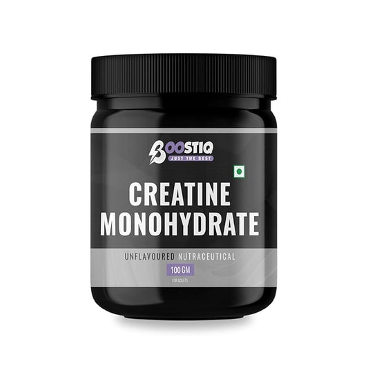 BOOSTIQ Creatine Monohydrate Powder - Unflavoured