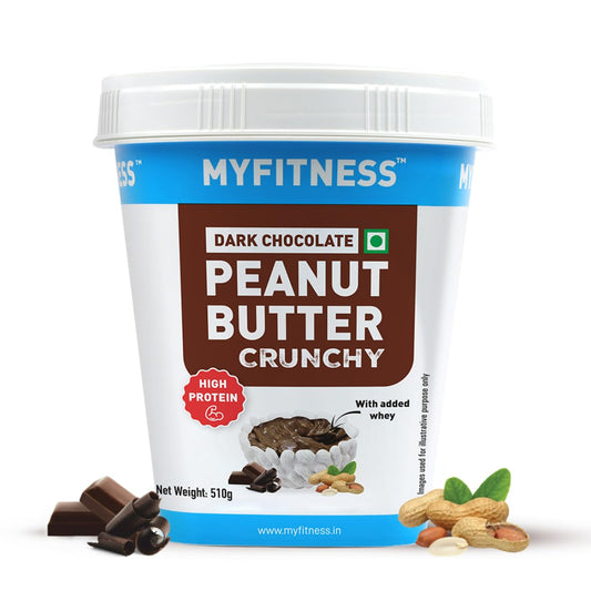 Myfitness High Protein Dark Chocolate Peanut Butter Crunchy