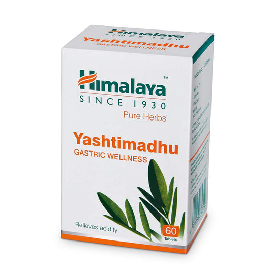 Himalaya Herbals - Yashtimadhu Gastric Wellness 60 Tablets - Grab2buy