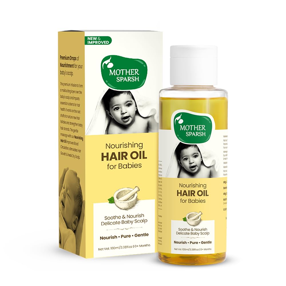 Mother Sparsh Baby Hair Oil - Grab2buy