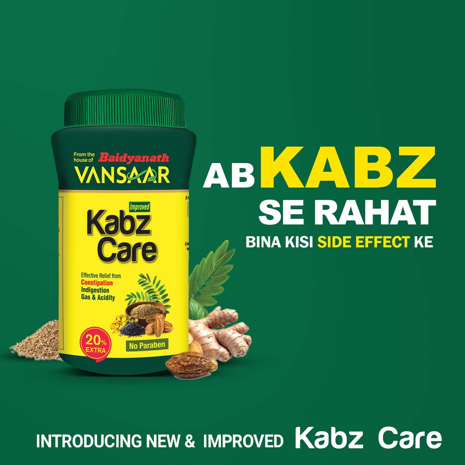 Baidyanath Kabz-Har Ayurvedic Laxative Powder - Grab2buy