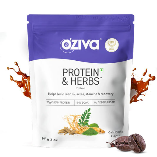 OZiva Protein & Herbs for Men - Grab2buy