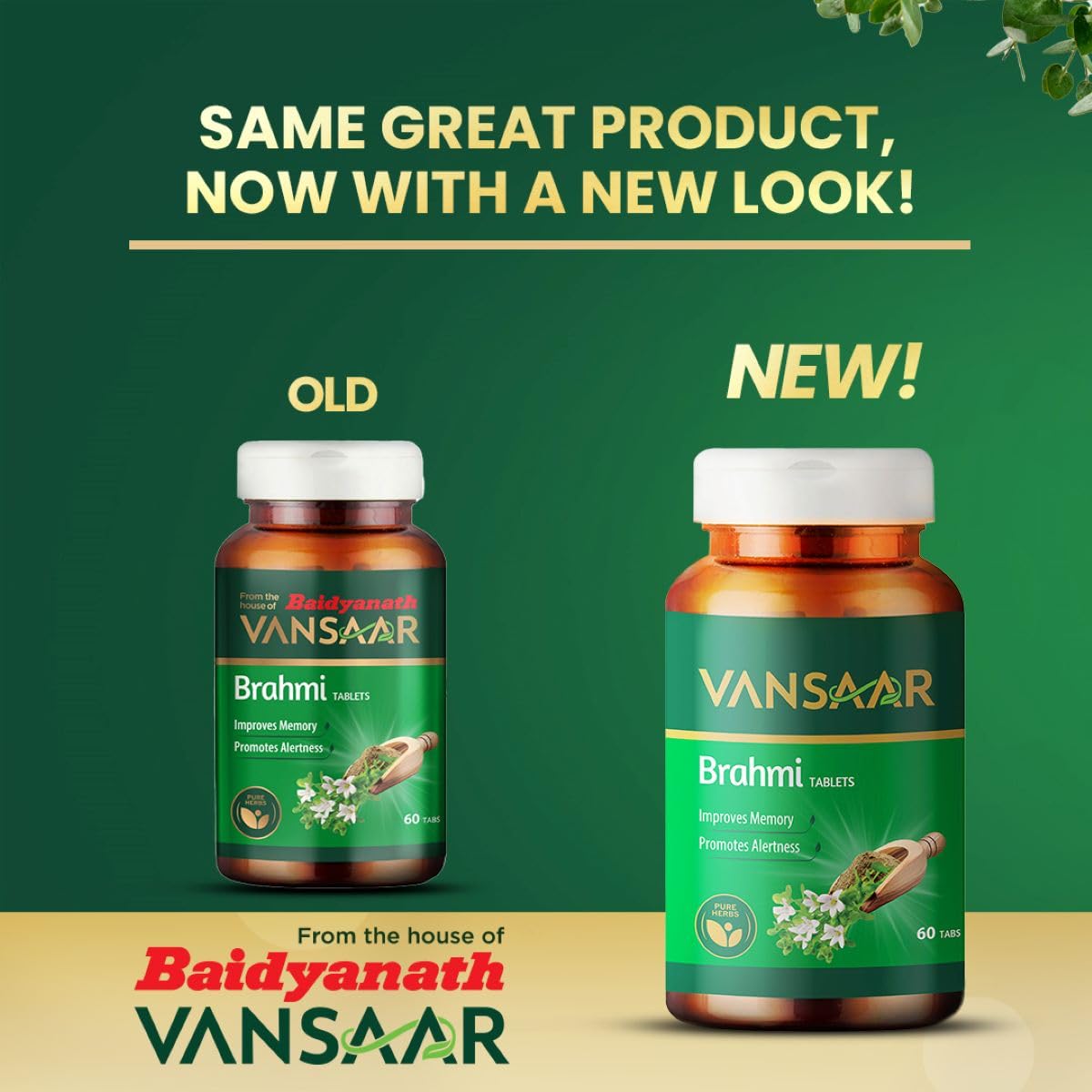 Baidyanath Vansaar Brahmi Tablets - Grab2buy
