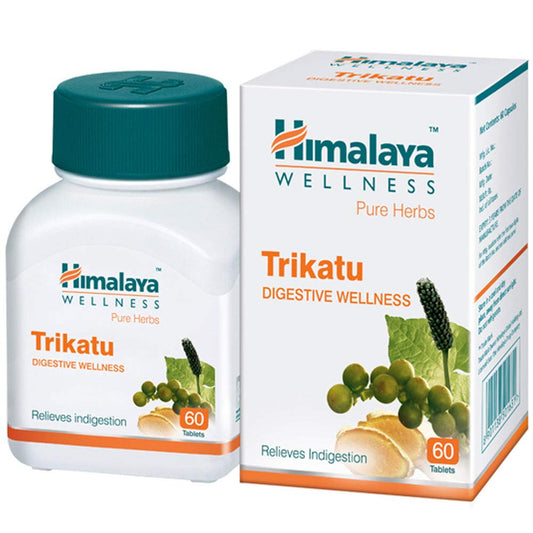 Himalaya Wellness Pure Herbs Trikatu Digestive Wellness - 60 Tablets - Grab2buy