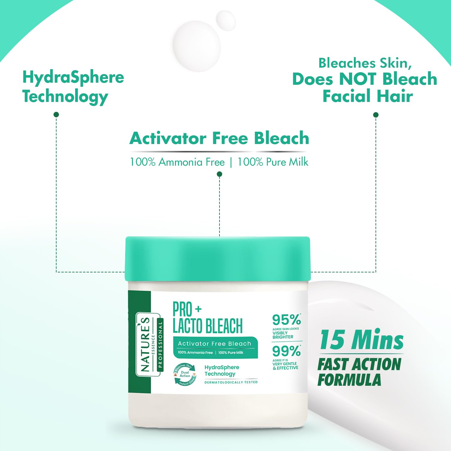 Nature's Essence Lacto Bleach Natural Milk Bleach Without Activator - Grab2buy