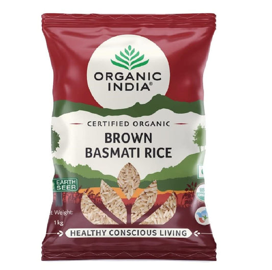Organic India Brown Basmati Rice Genie India