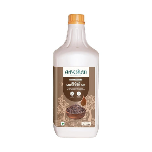 Grab2Buy Wood Pressed Black Mustard Oil
