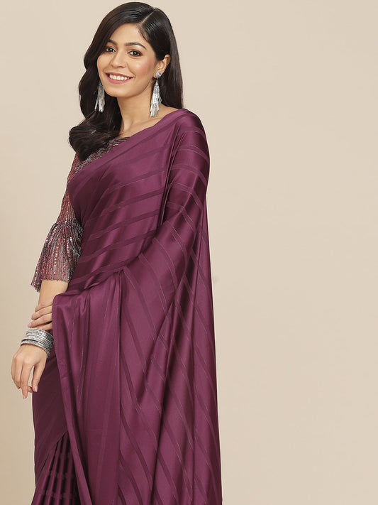 Tikhi Imli Magenta Striped Grab2Buy