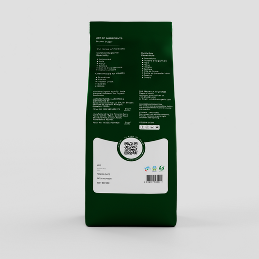 3 - Organic Brown Sugar - 500 gm