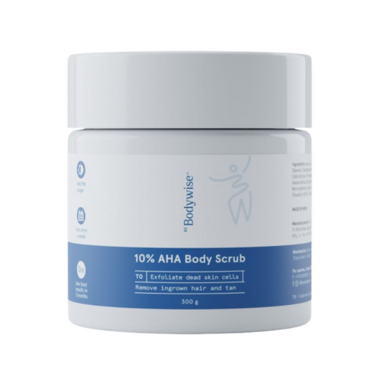 BeBodywise 10% AHA Lactic Acid Body Scrub Grab2Buy BeBodywise Grab2Buy