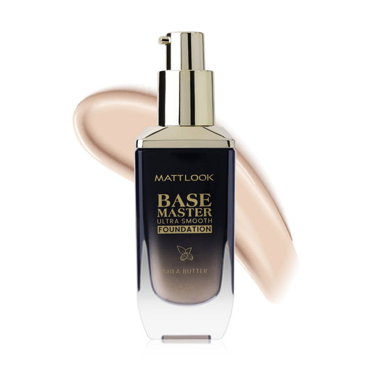 Matt Look Base Master Ultra Smooth Foundation - Light