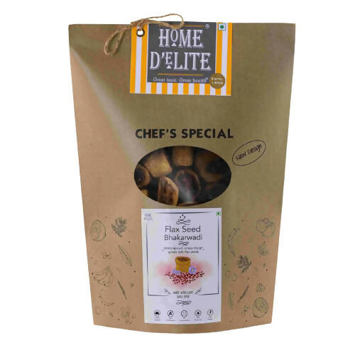 Home D'elite Flax Seed Bhakarwadi - Grab2buy