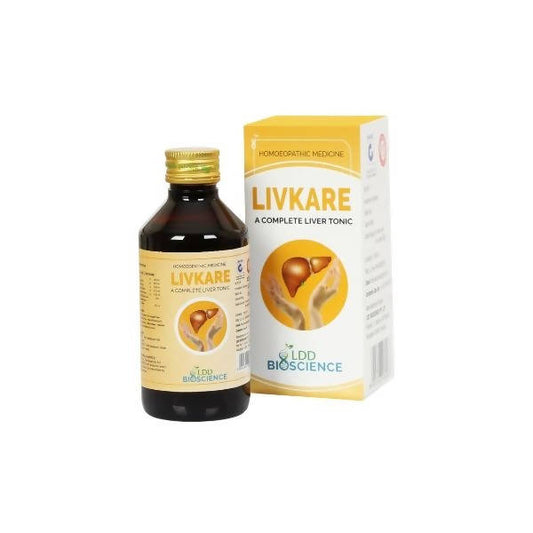 LDD Bioscience Homeopathy Livkare Tonic – Homeopathic Liver Detox & Hepatic Wellness Tonic