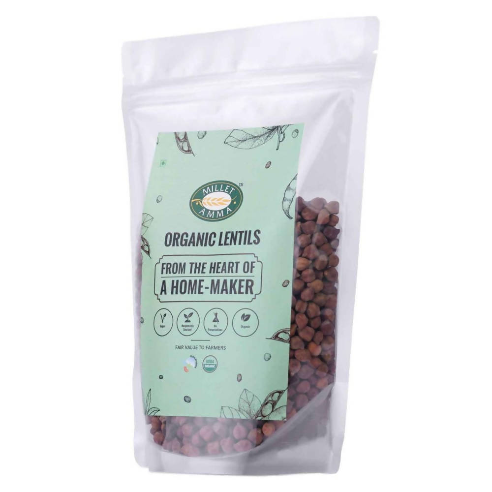 Millet Amma Organic Bengal Gram (Kaala Chana) - Grab2buy