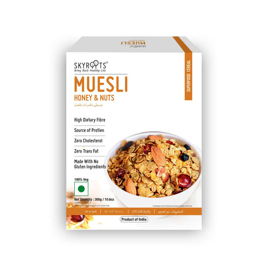 Skyroots Honey & Nuts Muesli - Grab2buy