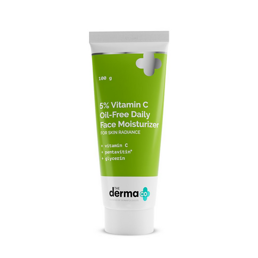 The Derma Co 5% Vitamin C Oil-Free Daily Face Moisturizer For Skin Radiance Grab2Buy The Derma Co Grab2Buy