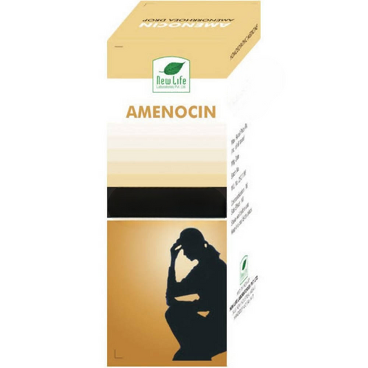 New Life Amenocin Drops – Homeopathic Amenorrhoea & Menstrual Regulation Wellness Remedy