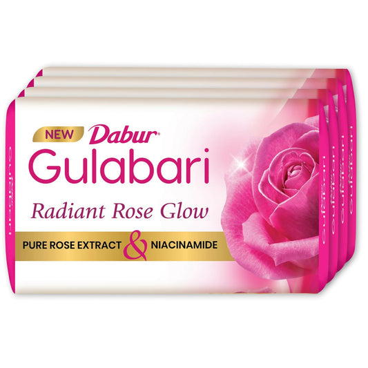 Dabur Gulabari Pure Rose Soap for Radiant Rose Glowing Skin & Body Grab2Buy Dabur Grab2Buy
