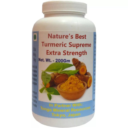 Tonga Herbs Natures Best Turmeric Supreme Extra Strenght Powder Grab2Buy Tonga Herbs Grab2Buy
