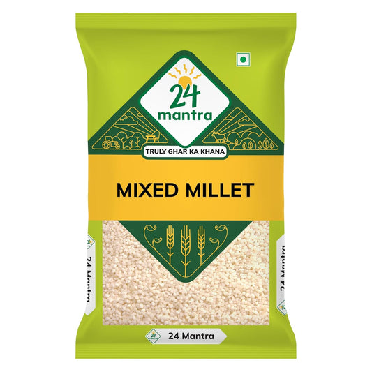 24 Mantra Organic Products Mixed Millet 500gm - Grab2buy