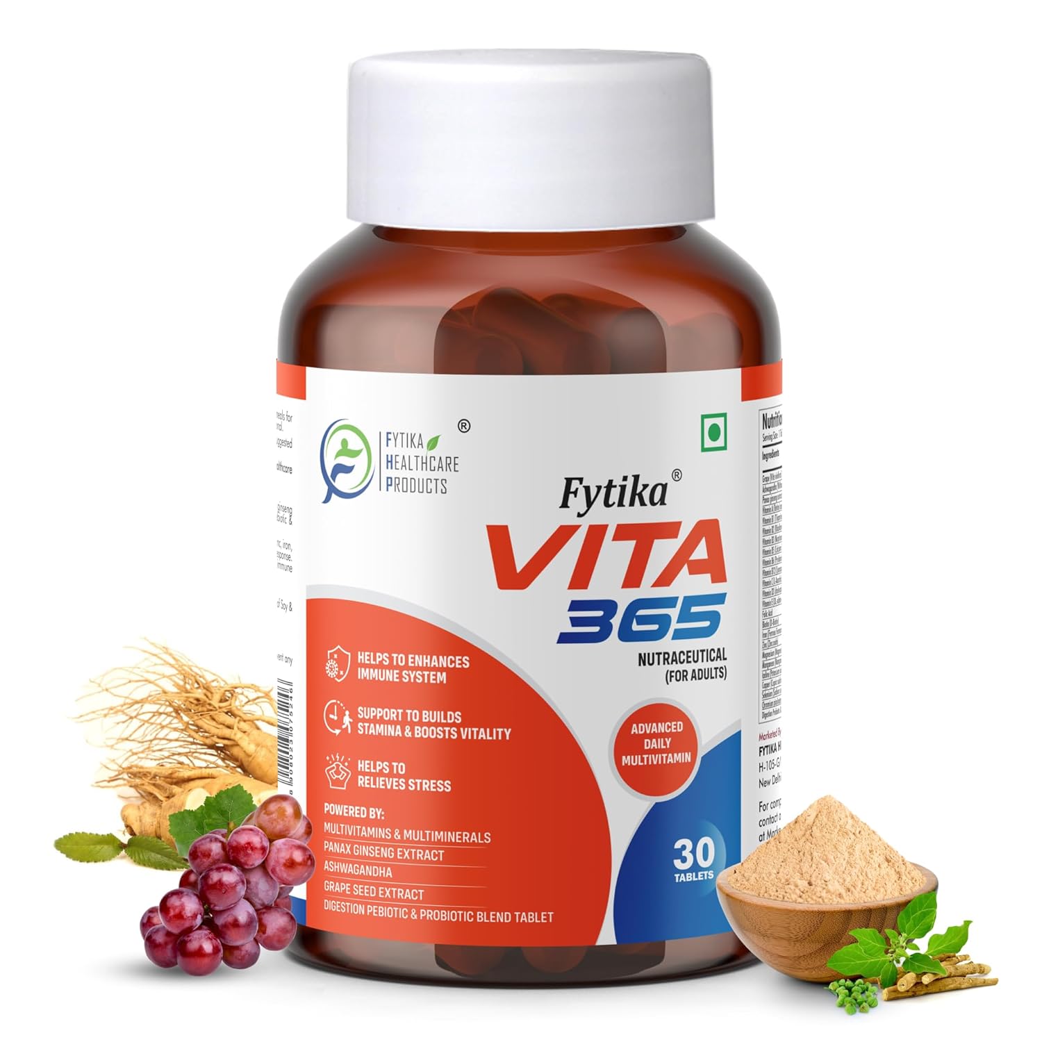 Fytika Vita 365 Tablets - Distacart