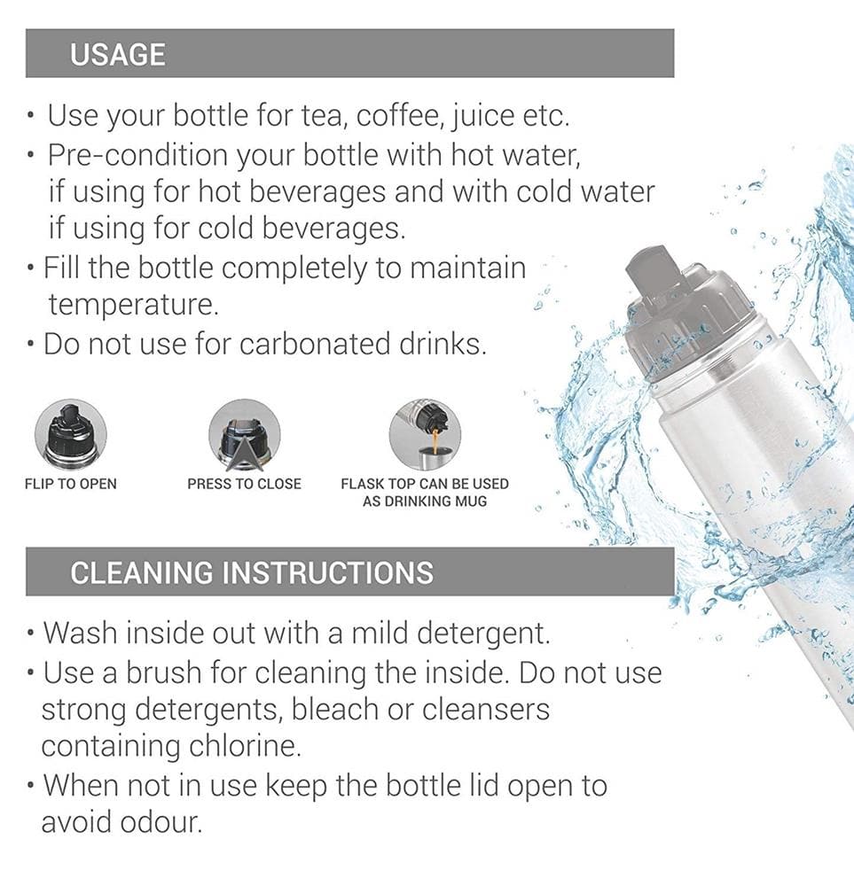 Milton Thermo steel, 500ml - Grab2buy