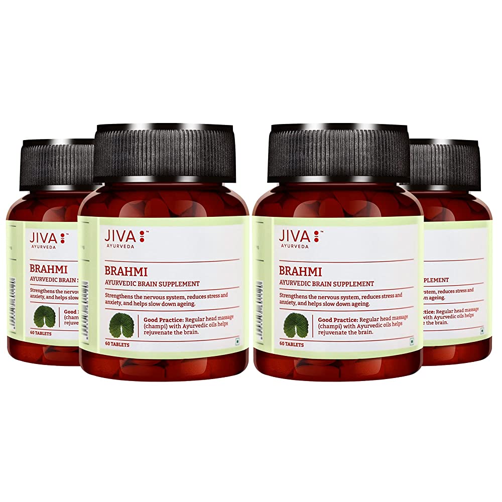 Jiva Ayurveda Brahmi Tablets - Distacart