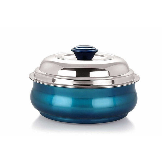 Stainless Steel Serving Pot - 1 Litre | Grab2Buy