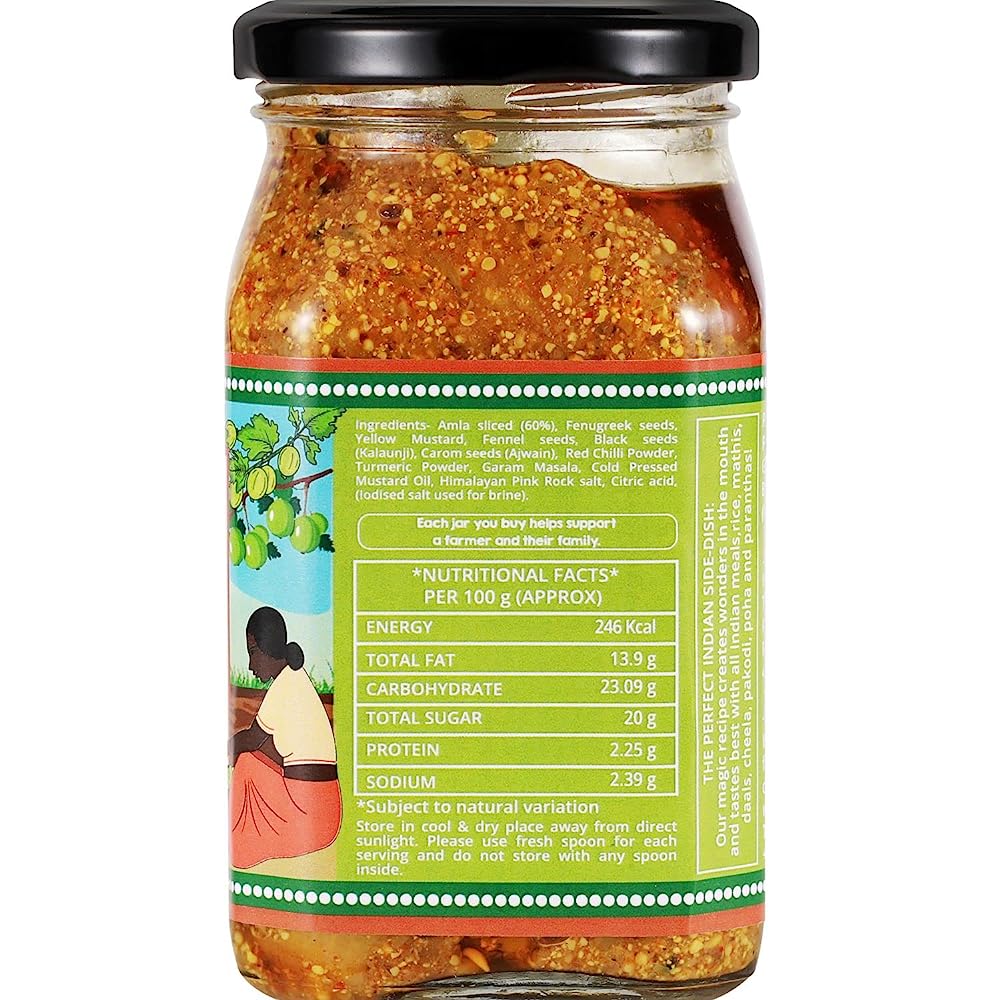 The Little Farm Co Amla Pickle - Grab2buy
