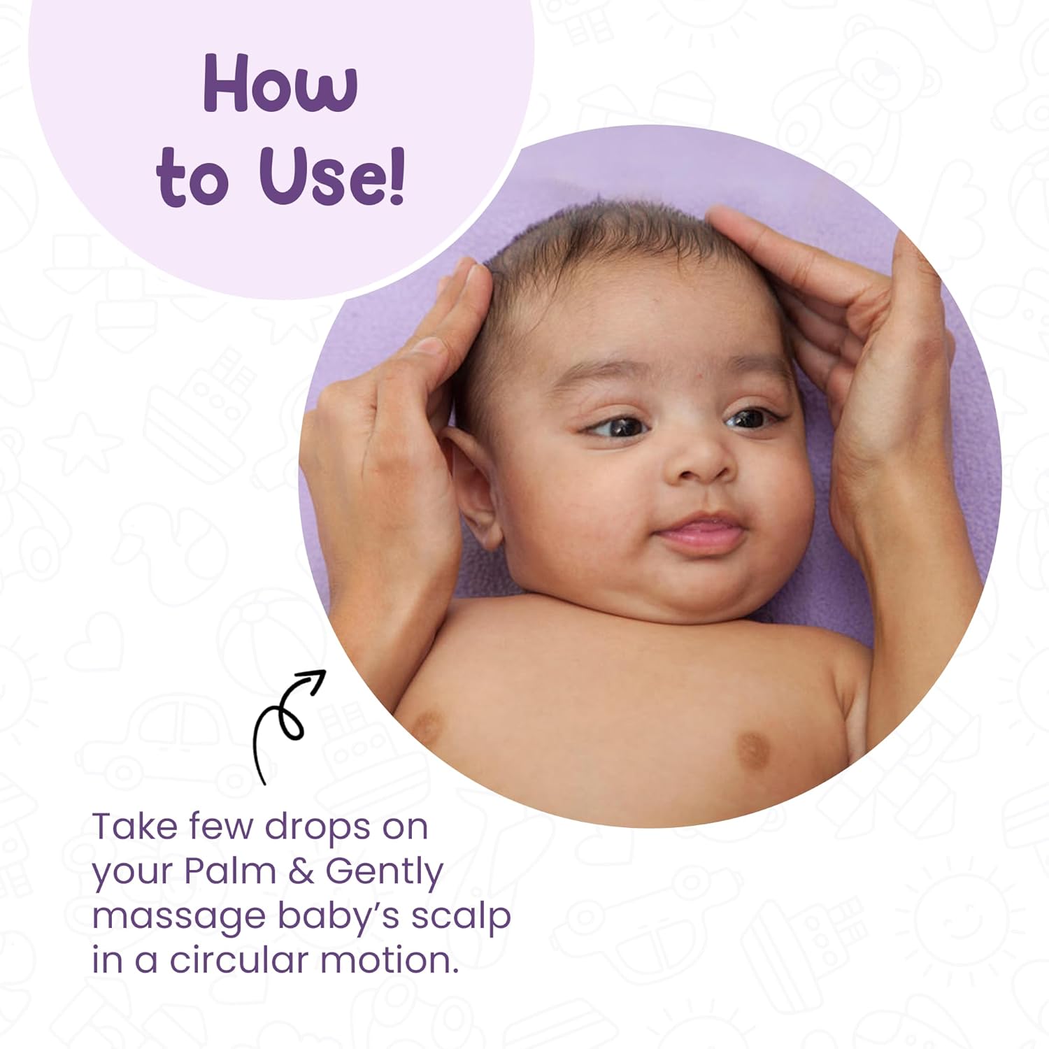 Mother Sparsh Nourishing Baby Hair Oil, Soothe & Nourishes Delicate Baby Scalp, Suitable Hair Oil for Newborns - Grab2buy