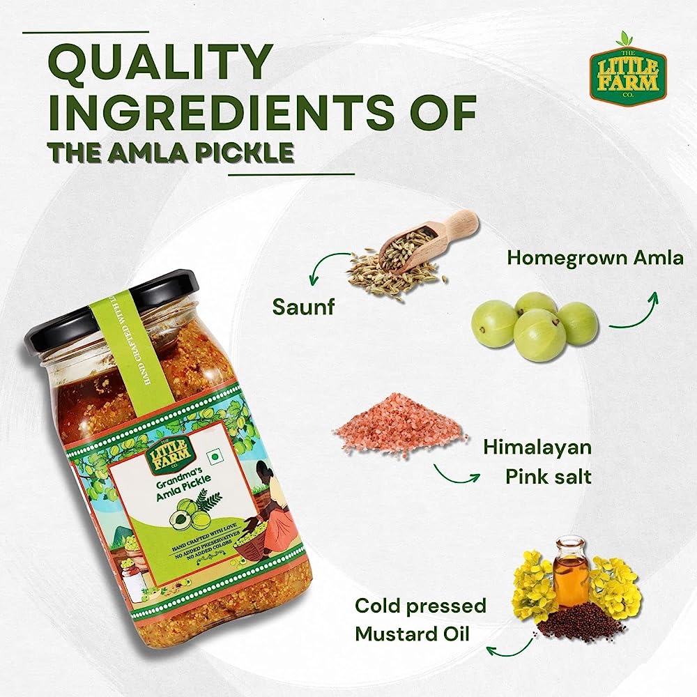 The Little Farm Co Amla Pickle - Grab2buy