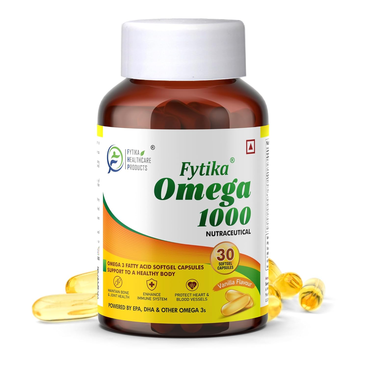 Fytika Omega 1000 Capsules - Distacart