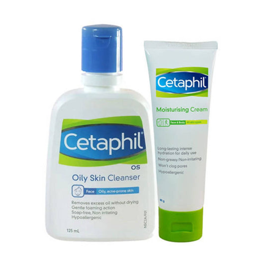 Cetaphil Oil Skin Cleansing & Moisturizing Combo Grab2Buy Cetaphil Grab2Buy