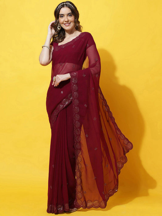 kasee Embellished Sequinned Saree