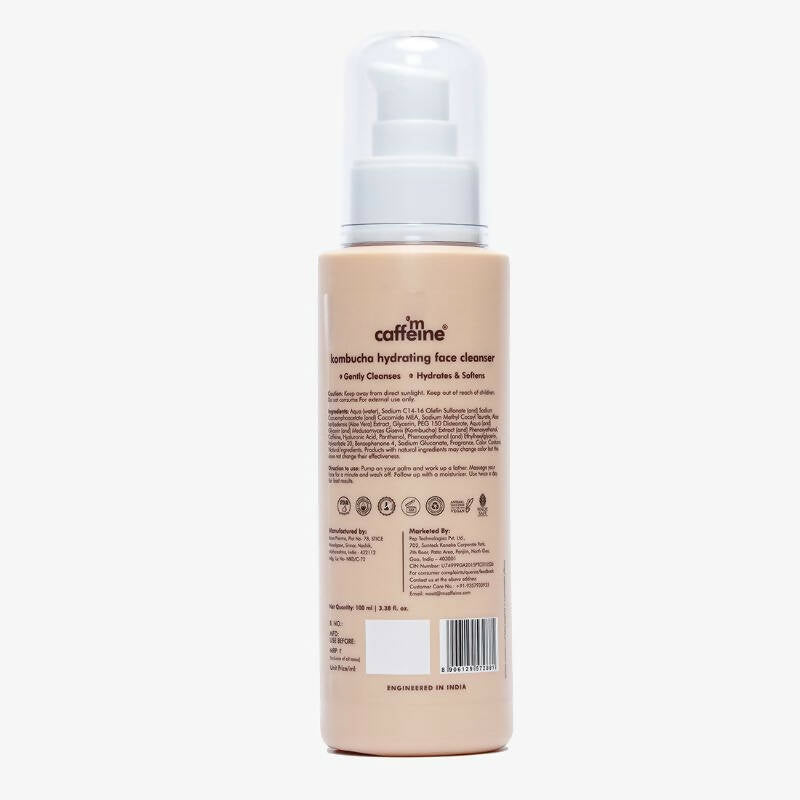 mCaffeine Kombucha Hydrating and Antioxidant-Rich Face Cleanser - Distacart