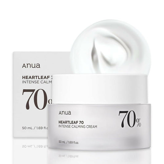 Anua Heartleaf 70 Intense Calming Cream With Ceramide, Panthenol, Heartleaf Extract - Korean Skincare Grab2Buy Anua Grab2Buy