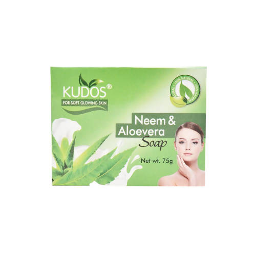 Kudos Ayurveda Neem & Aloevera Soap Grab2Buy Kudos Ayurveda Grab2Buy