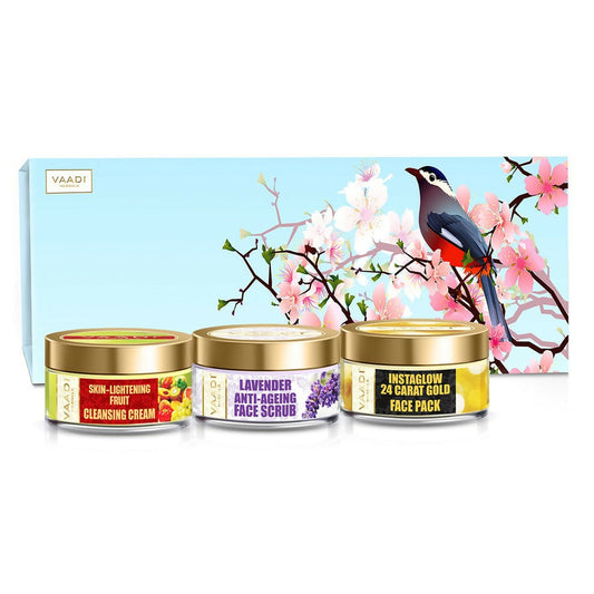 Vaadi Herbals Glamorous Glow Skin Care Herbal Gift Set Grab2Buy Vaadi Herbals Grab2Buy