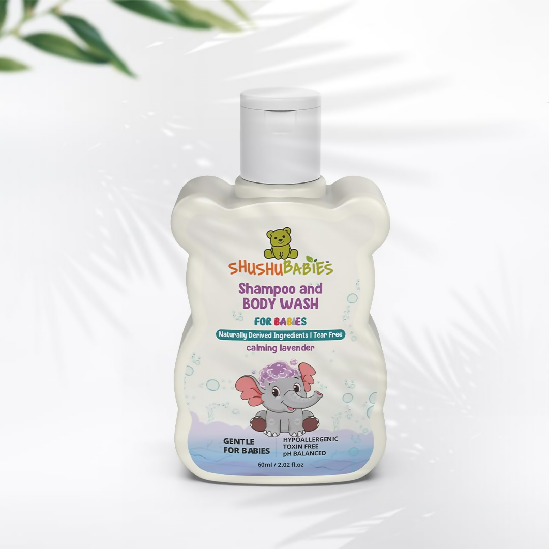 ShuShu Babies Calming Lavender Shampoo & Body Wash (under 0-3 Years Baby) - Grab2buy
