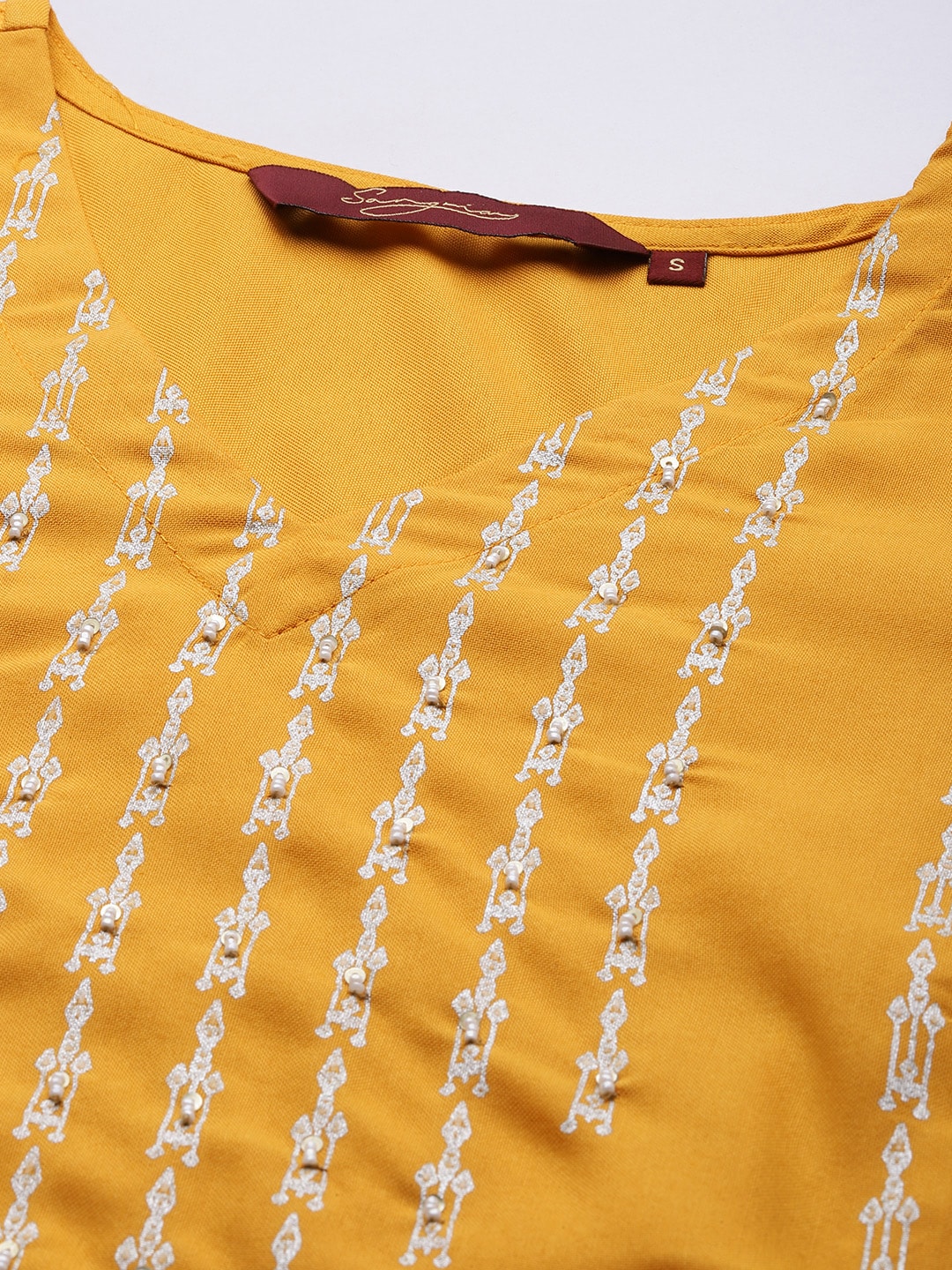 Sangria Printed Kurta with Trousers & Dupatta - Grab2buy