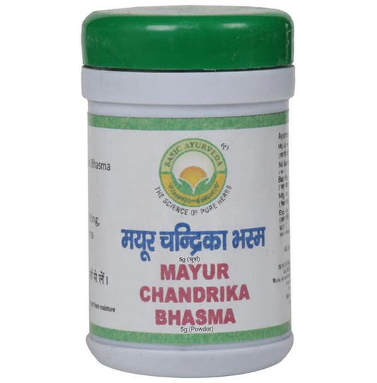Basic Ayurveda Mayur Chandrika Bhasma